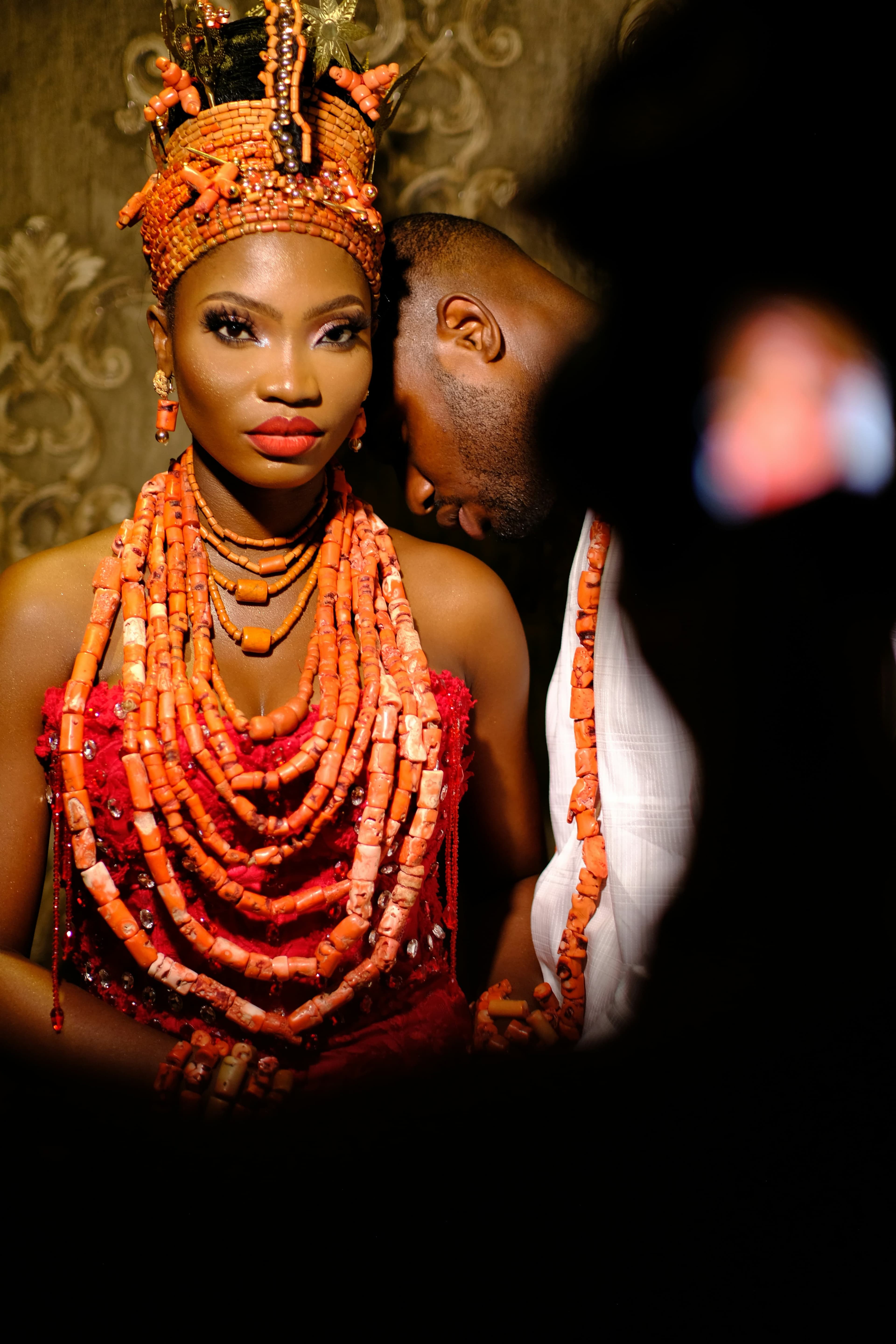 Featured portfolio image — Igbo bride with coral crown